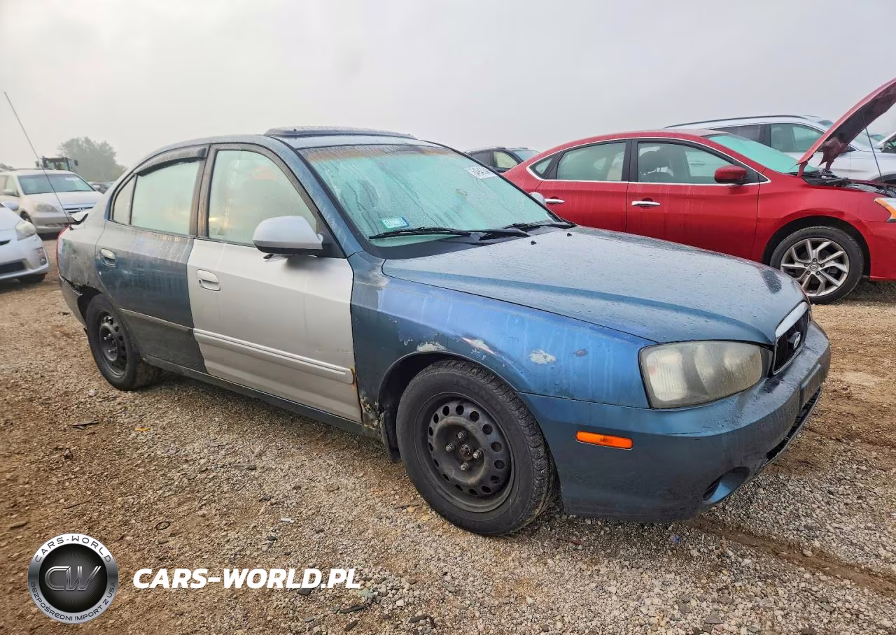 2003 Hyundai Elantra Gls VIN:KMHDN45D13U523929 - 4