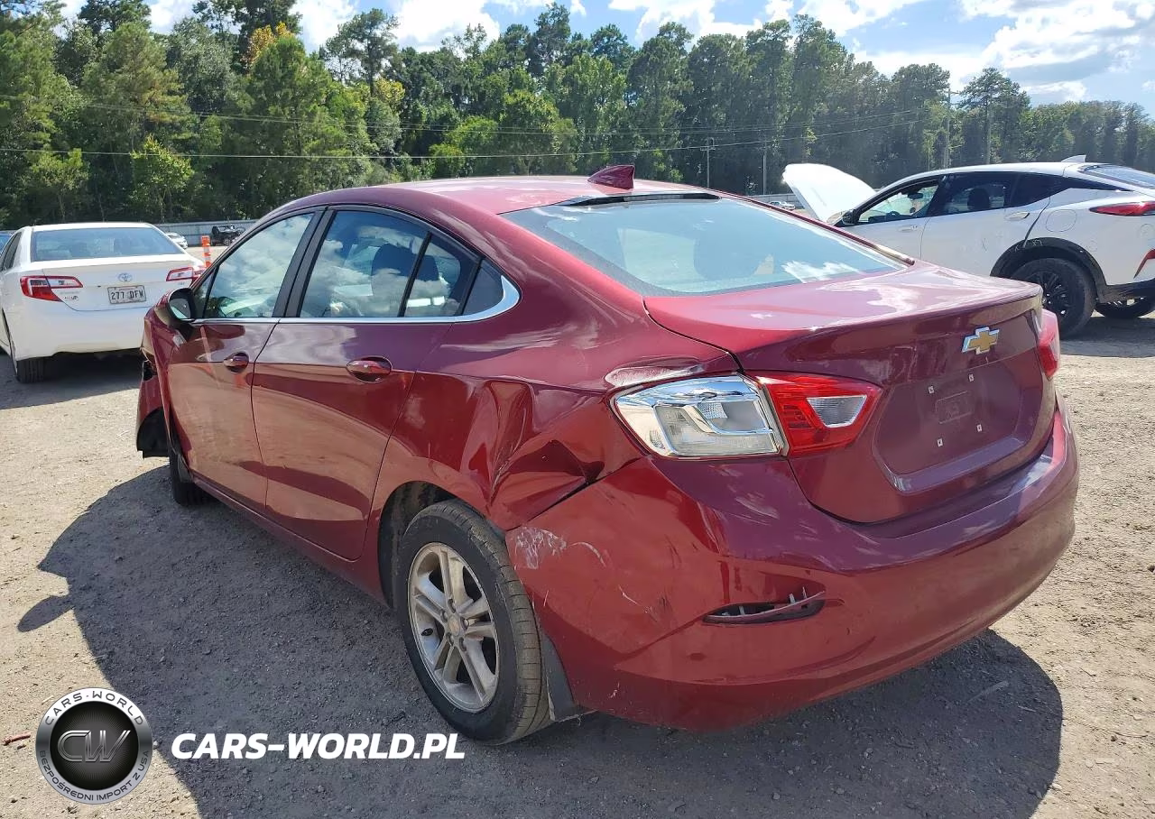 2017 Chevrolet Cruze Lt VIN:1G1BE5SM0H7251765 - 2