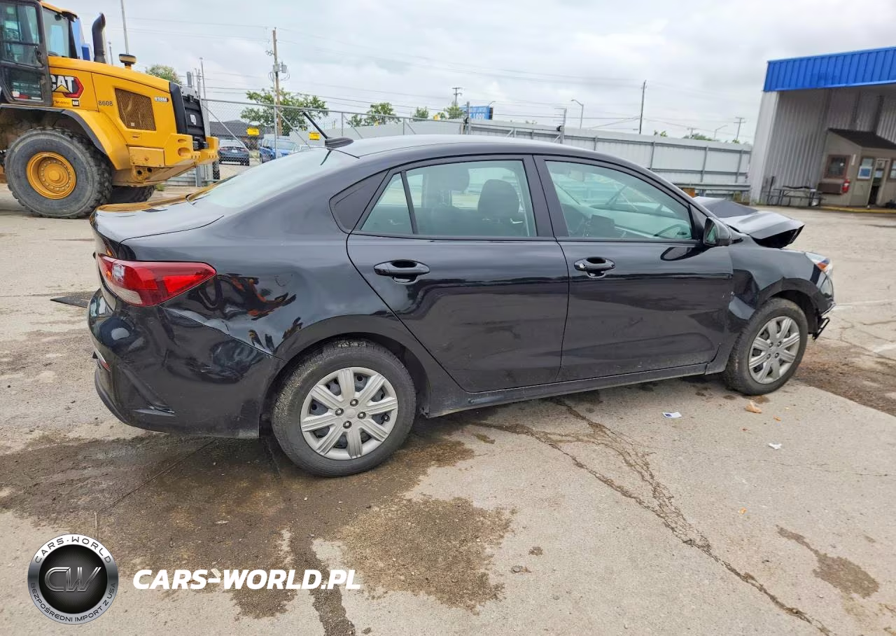 2022 Kia Rio Lx VIN:3KPA24AD6NE491762 - 3