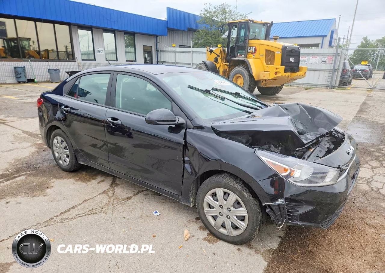 2022 Kia Rio Lx VIN:3KPA24AD6NE491762 - 4