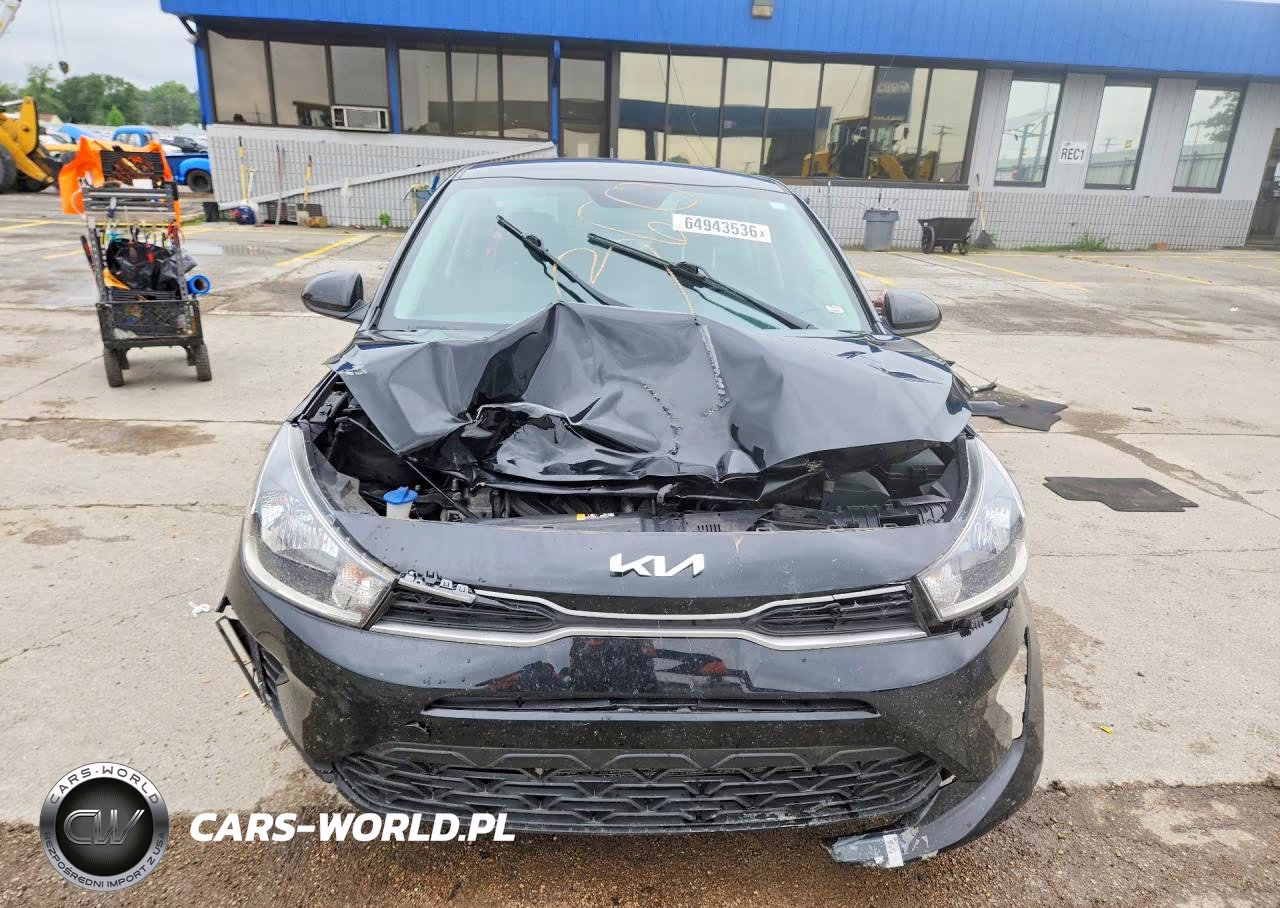 2022 Kia Rio Lx VIN:3KPA24AD6NE491762 - 5