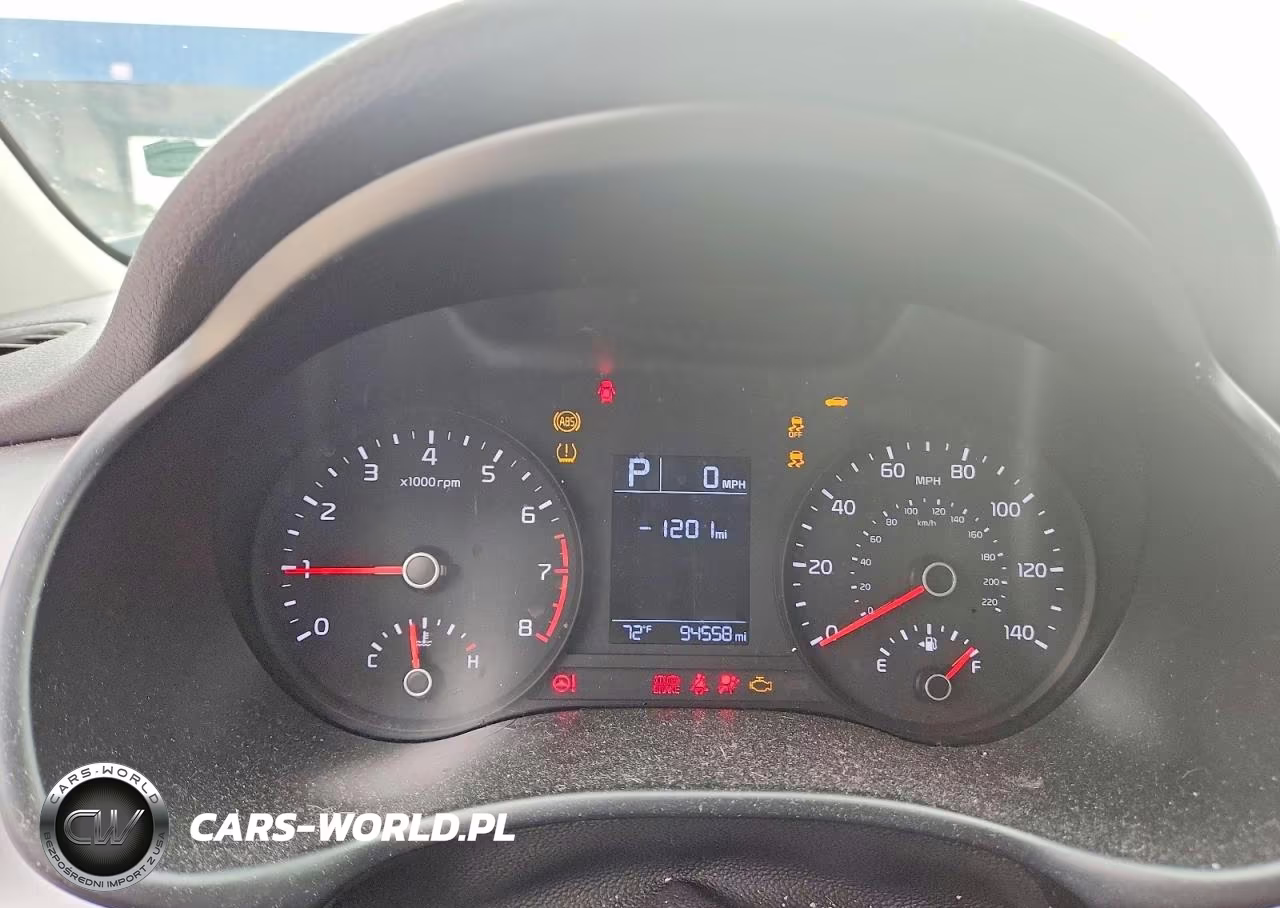2022 Kia Rio Lx VIN:3KPA24AD6NE491762 - 9