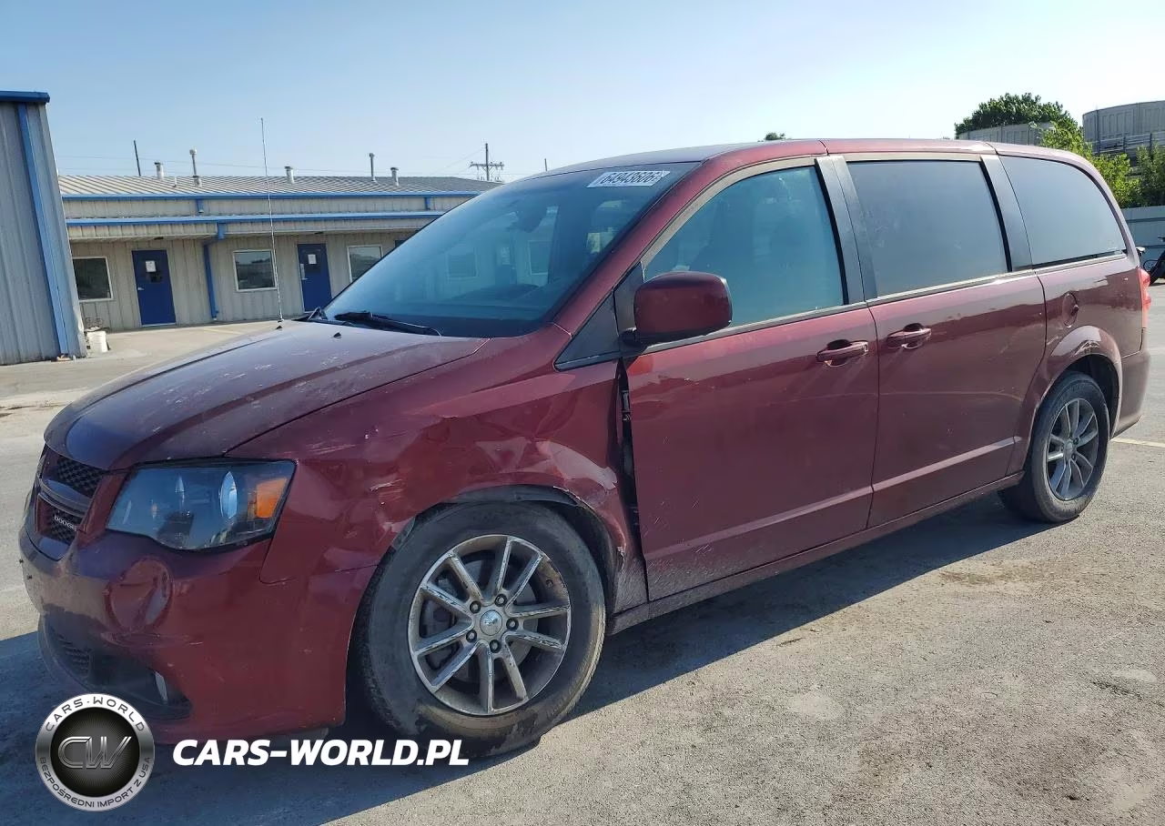 2018 Dodge Grand Caravan Gt VIN:2C4RDGEG4JR195621 - 1