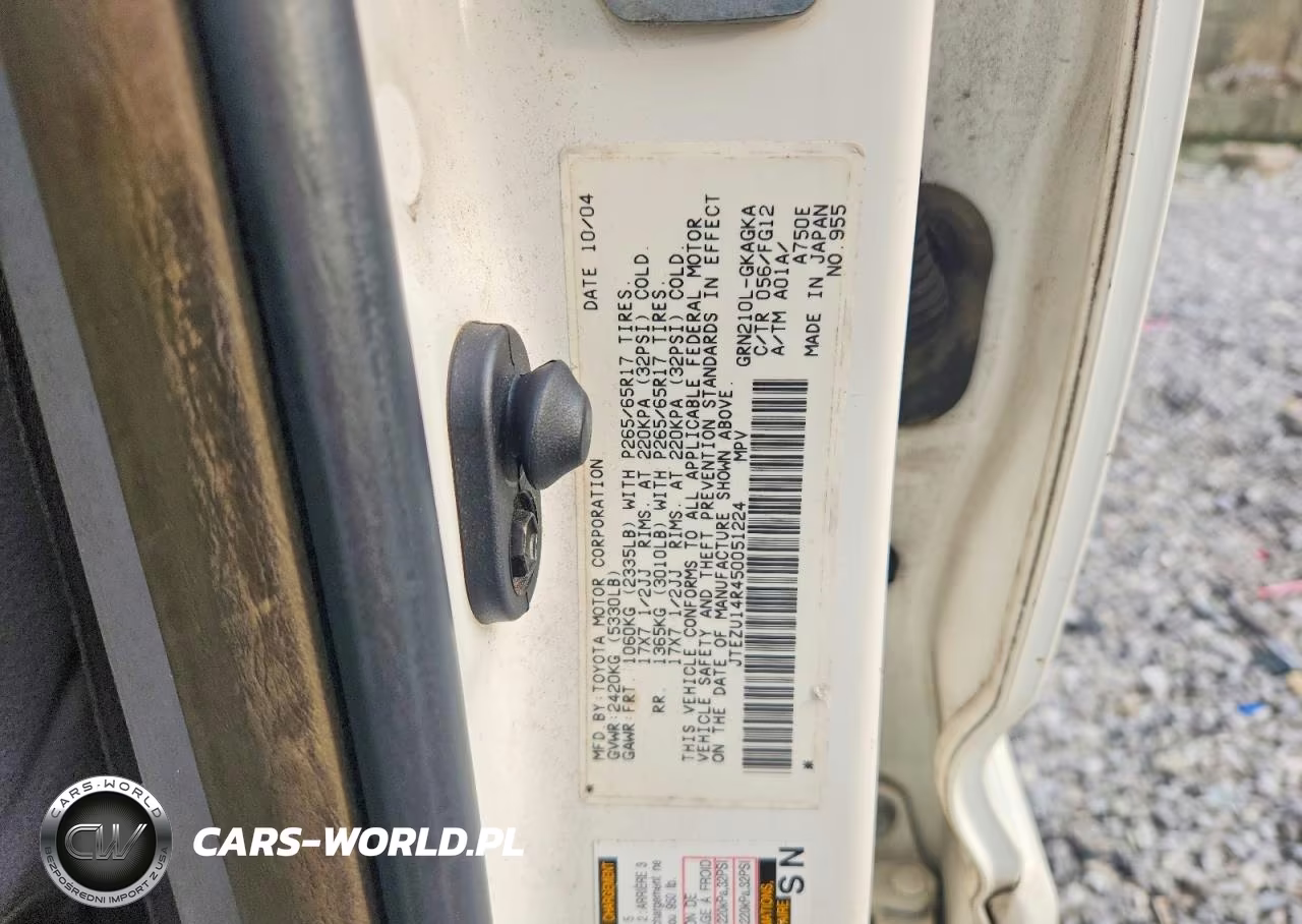 2005 Toyota 4Runner Sr5 VIN:JTEZU14R450051224 - 13
