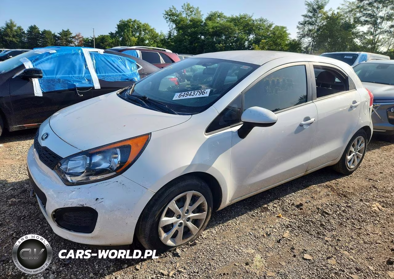 2014 Kia Rio Lx VIN:KNADM5A35E6420043 - 1