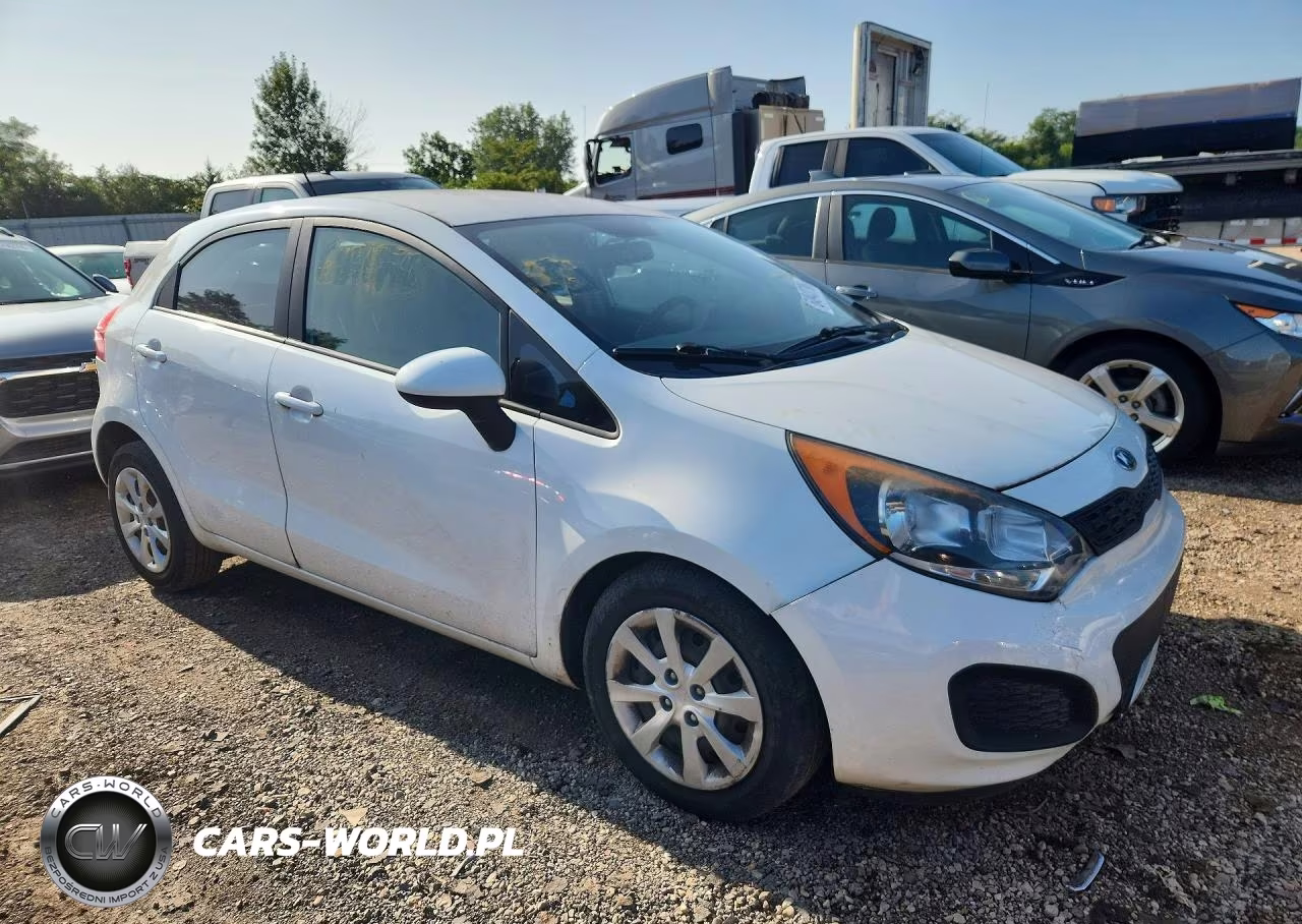2014 Kia Rio Lx VIN:KNADM5A35E6420043 - 4