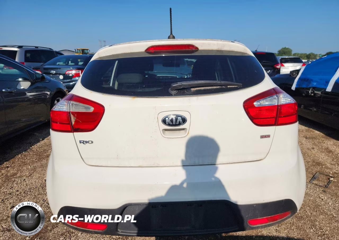 2014 Kia Rio Lx VIN:KNADM5A35E6420043 - 6