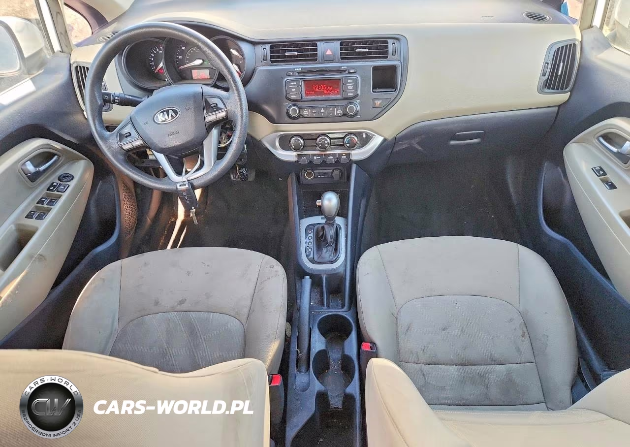 2014 Kia Rio Lx VIN:KNADM5A35E6420043 - 8