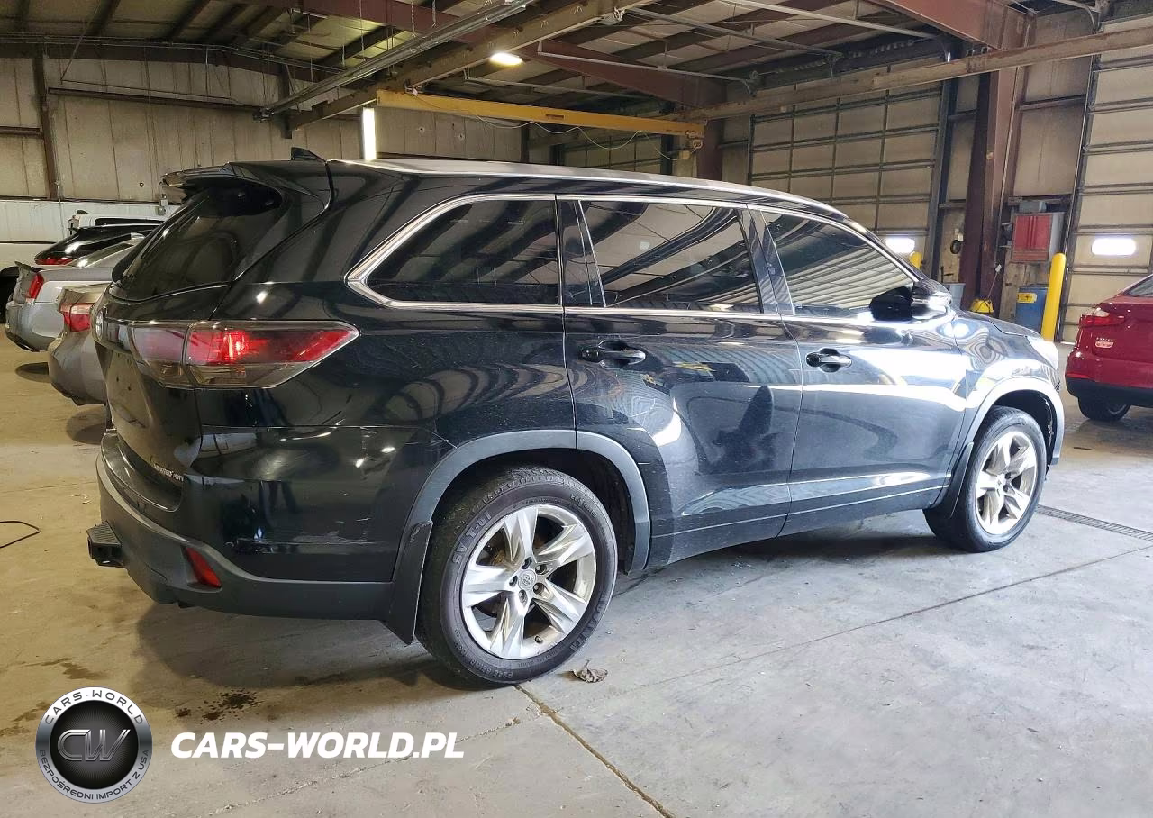 2015 Toyota Highlander Limited VIN:5TDDKRFH3FS076749 - 3