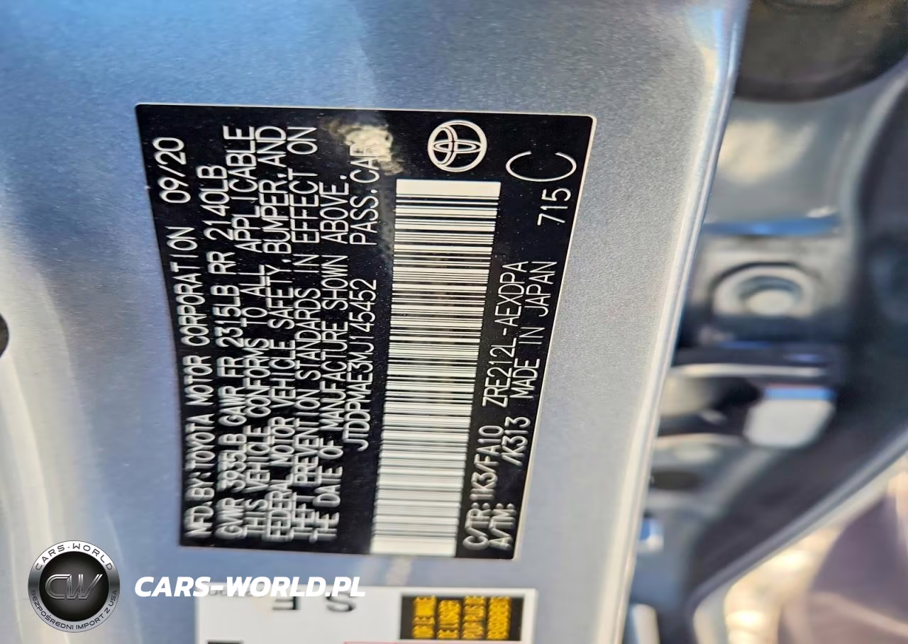2021 Toyota Corolla L VIN:JTDDPMAE3MJ145452 - 13