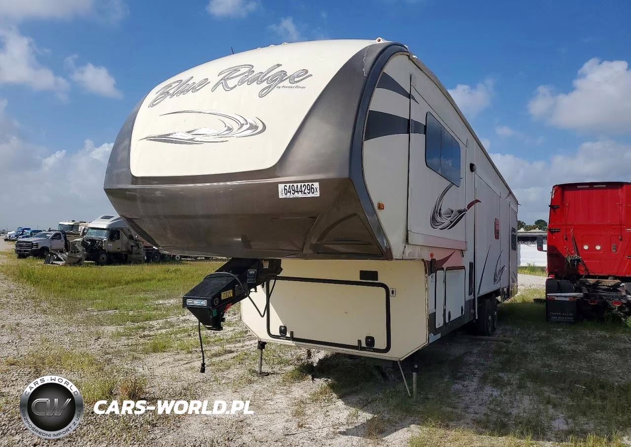 2015 Forest River Blue Ridge Camper VIN:4X4FBLP28FG100791 - 2