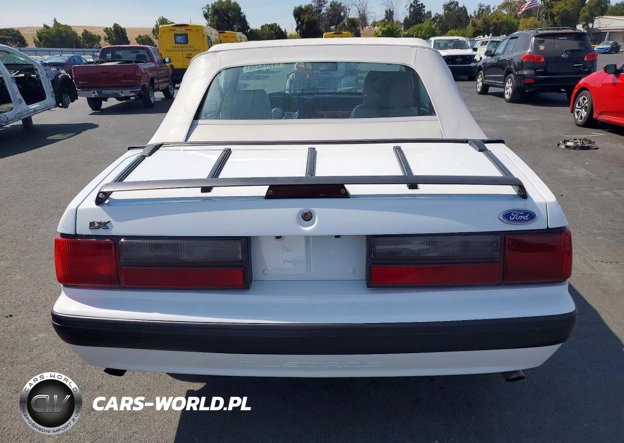 1989 Ford Mustang Lx VIN:1FABP44E2KF180315 - 6