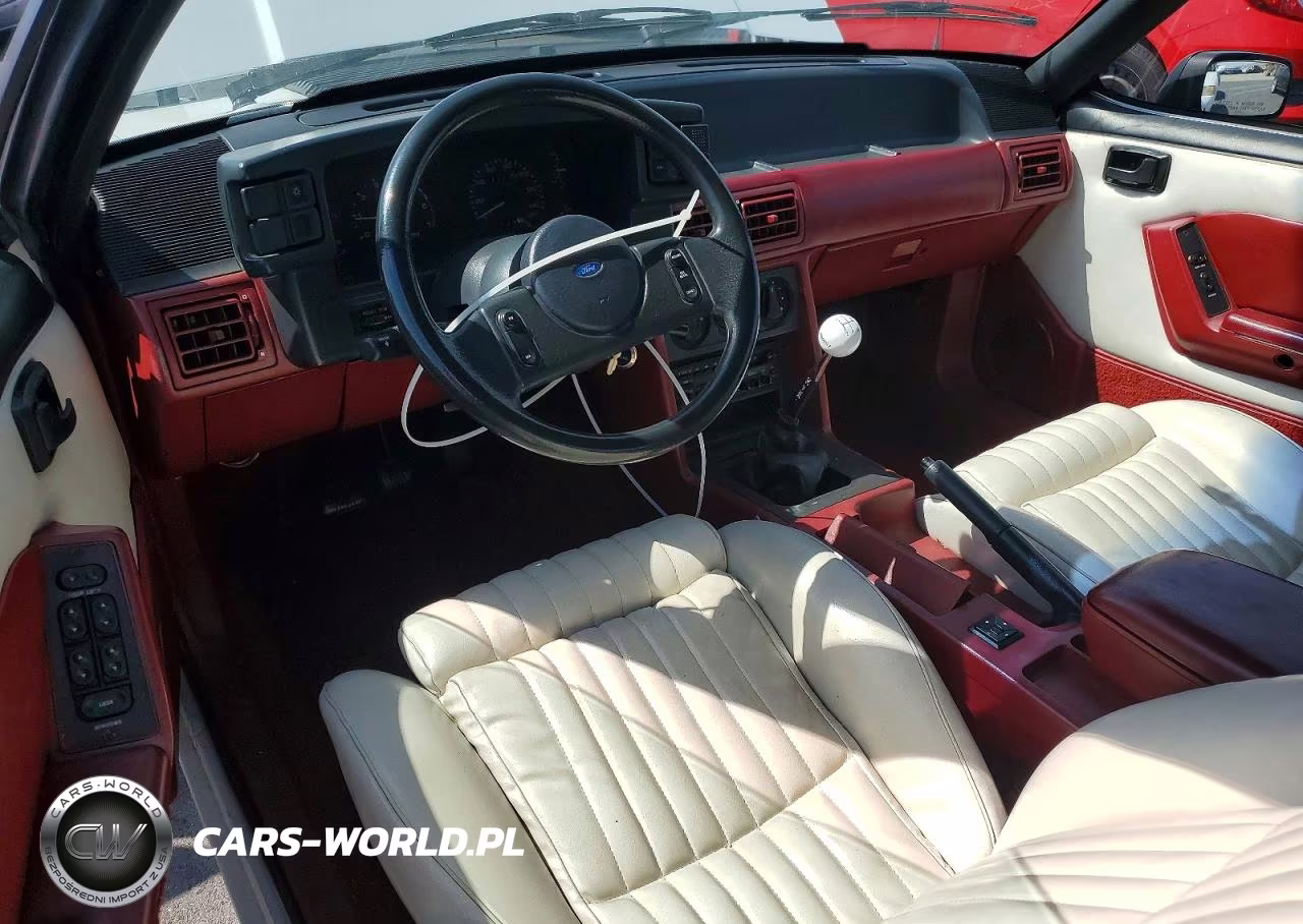 1989 Ford Mustang Lx VIN:1FABP44E2KF180315 - 8