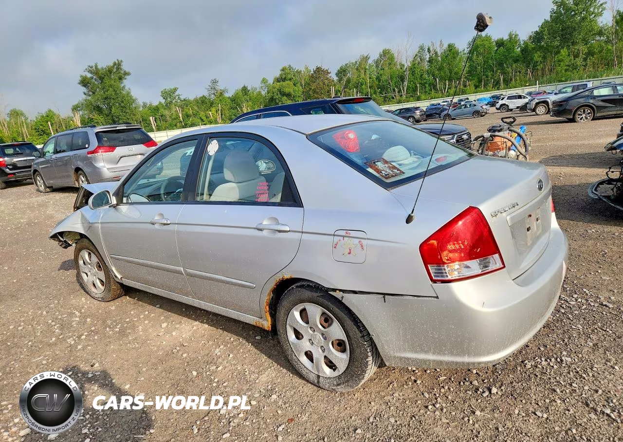 2009 Kia Spectra Lx VIN:KNAFE222995642641 - 2