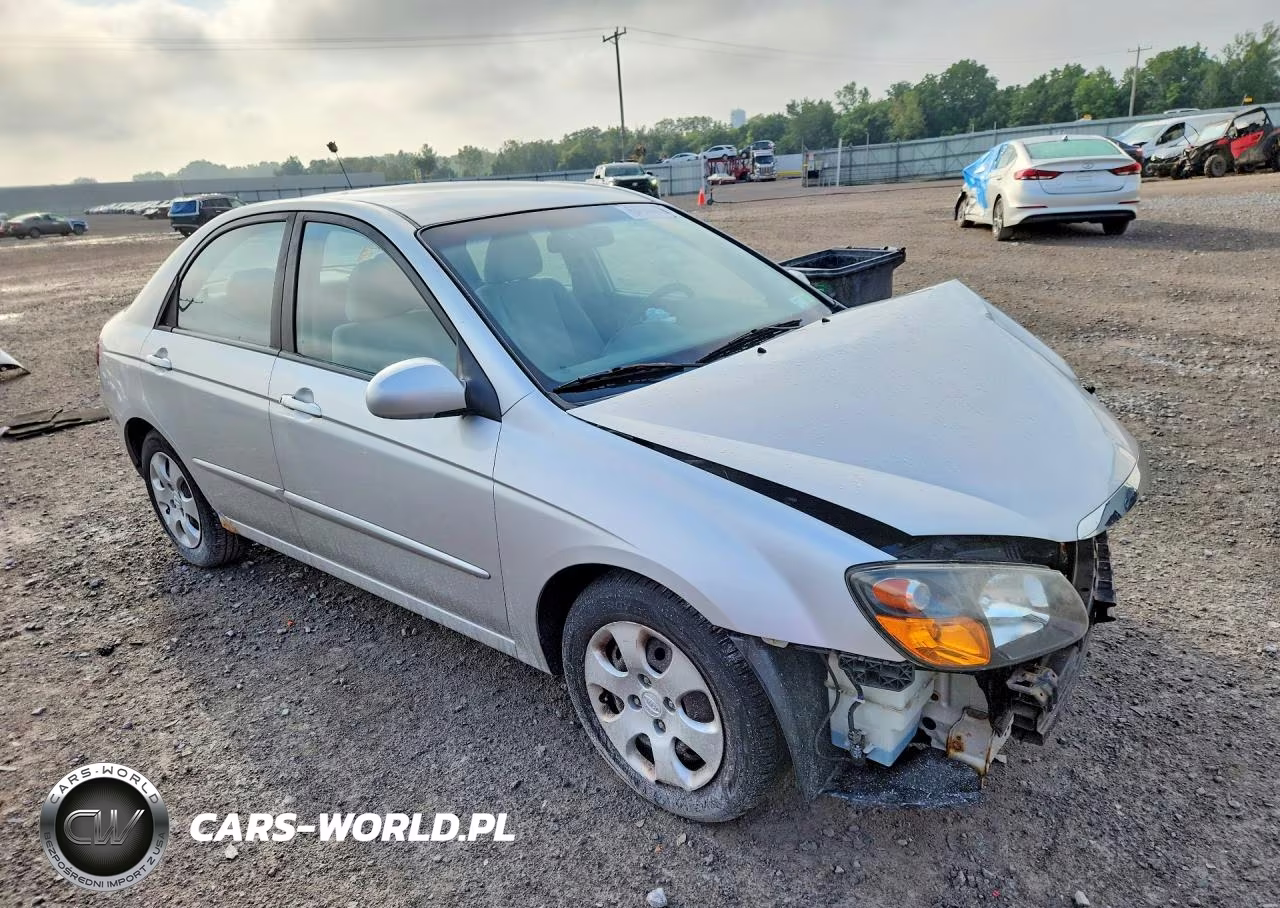 2009 Kia Spectra Lx VIN:KNAFE222995642641 - 4