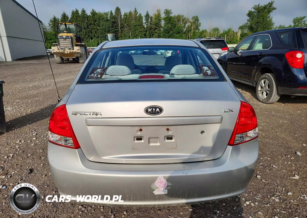 2009 Kia Spectra Lx VIN:KNAFE222995642641 - 6