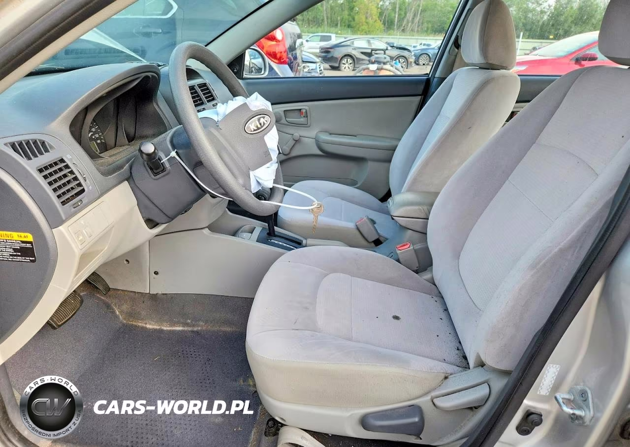 2009 Kia Spectra Lx VIN:KNAFE222995642641 - 7