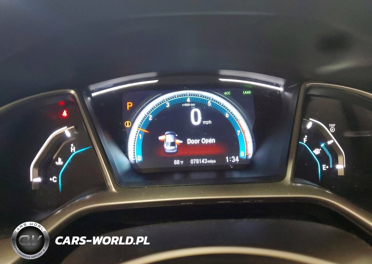2019 Honda Civic Exl VIN:19XFC1F76KE203271 - 9