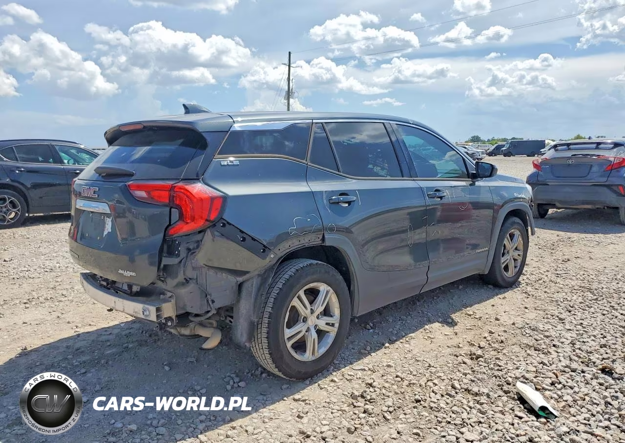 2019 GMC Terrain Sle VIN:3GKALMEV2KL151617 - 3