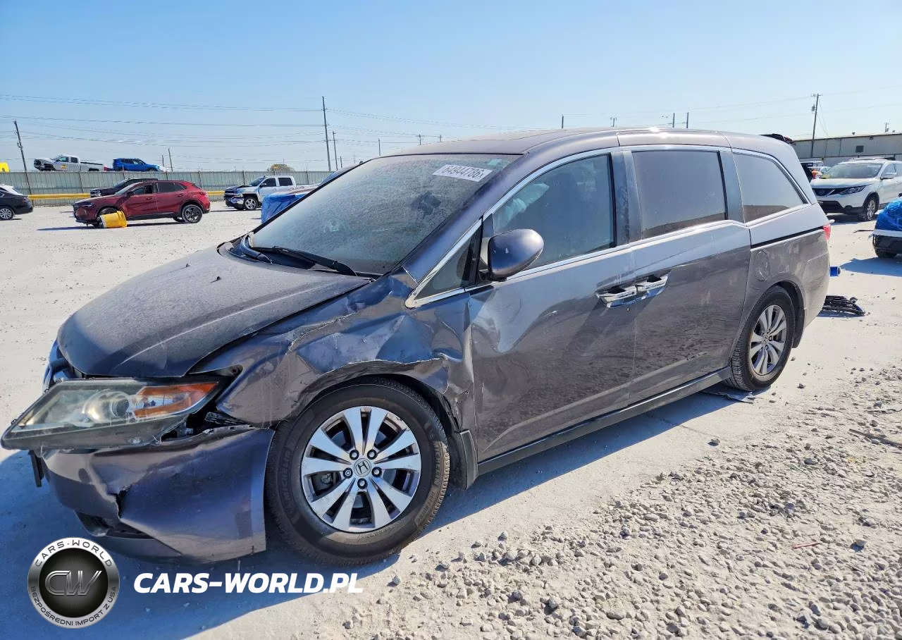 2015 Honda Odyssey Exl VIN:5FNRL5H63FB050230 - 1