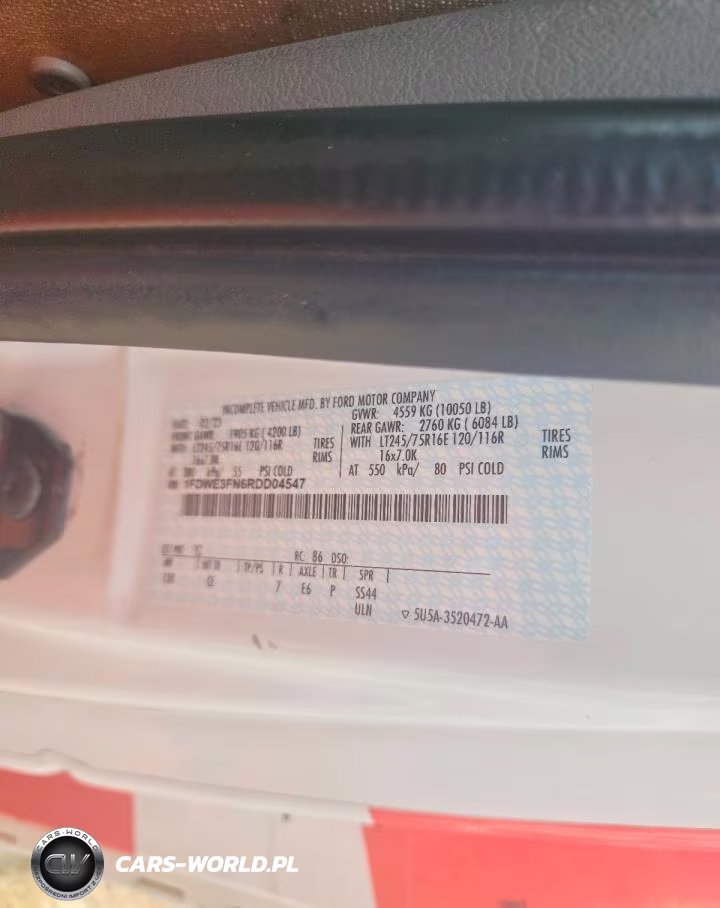 2024 Ford Econoline E350 VIN:1FDWE3FN6RDD04547 - 14