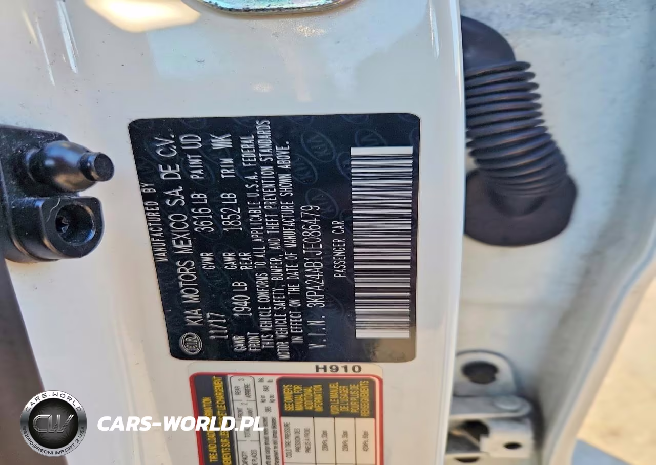 2018 Kia Rio S VIN:3KPA24AB1JE086479 - 12