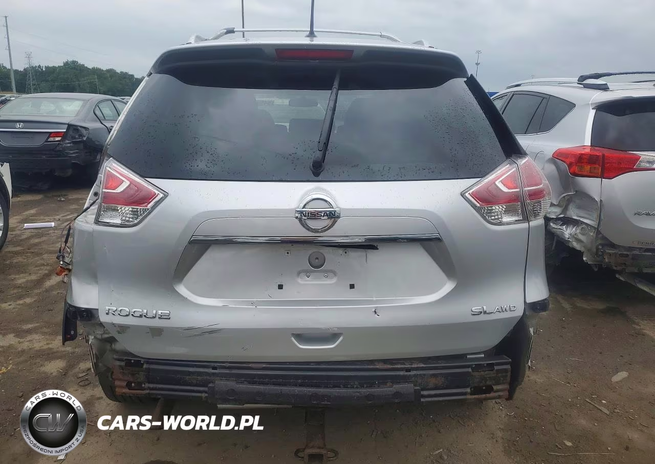 2016 Nissan Rogue Sl VIN:5N1AT2MV9GC737764 - 6