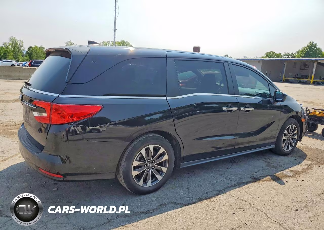 2022 Honda Odyssey Exl VIN:5FNRL6H74NB065722 - 3