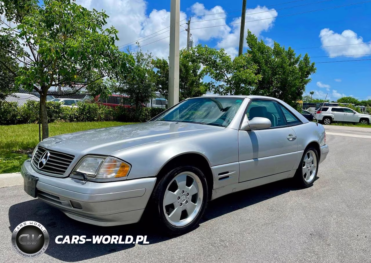 2000 Mercedes-Benz Sl 500 VIN:WDBFA68F7YF191586 - 2