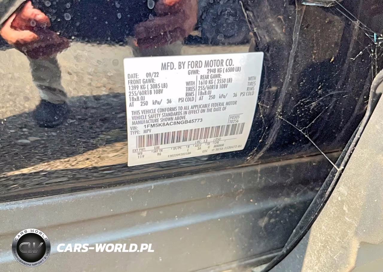 2022 Ford Exlplorer VIN:1FM5K8AC8NGB45773 - 10