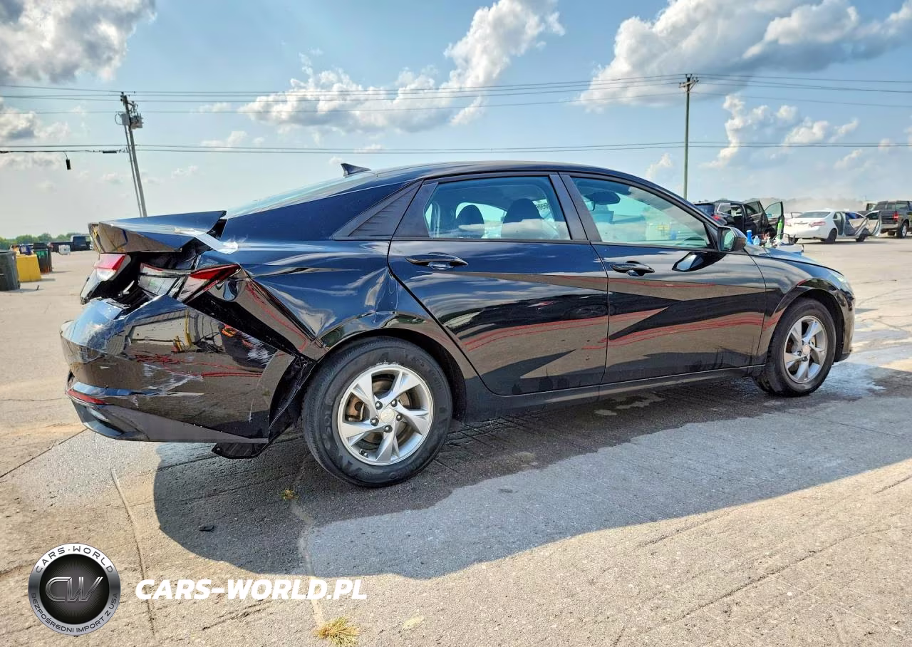2021 Hyundai Elantra Se VIN:5NPLL4AG8MH052721 - 3