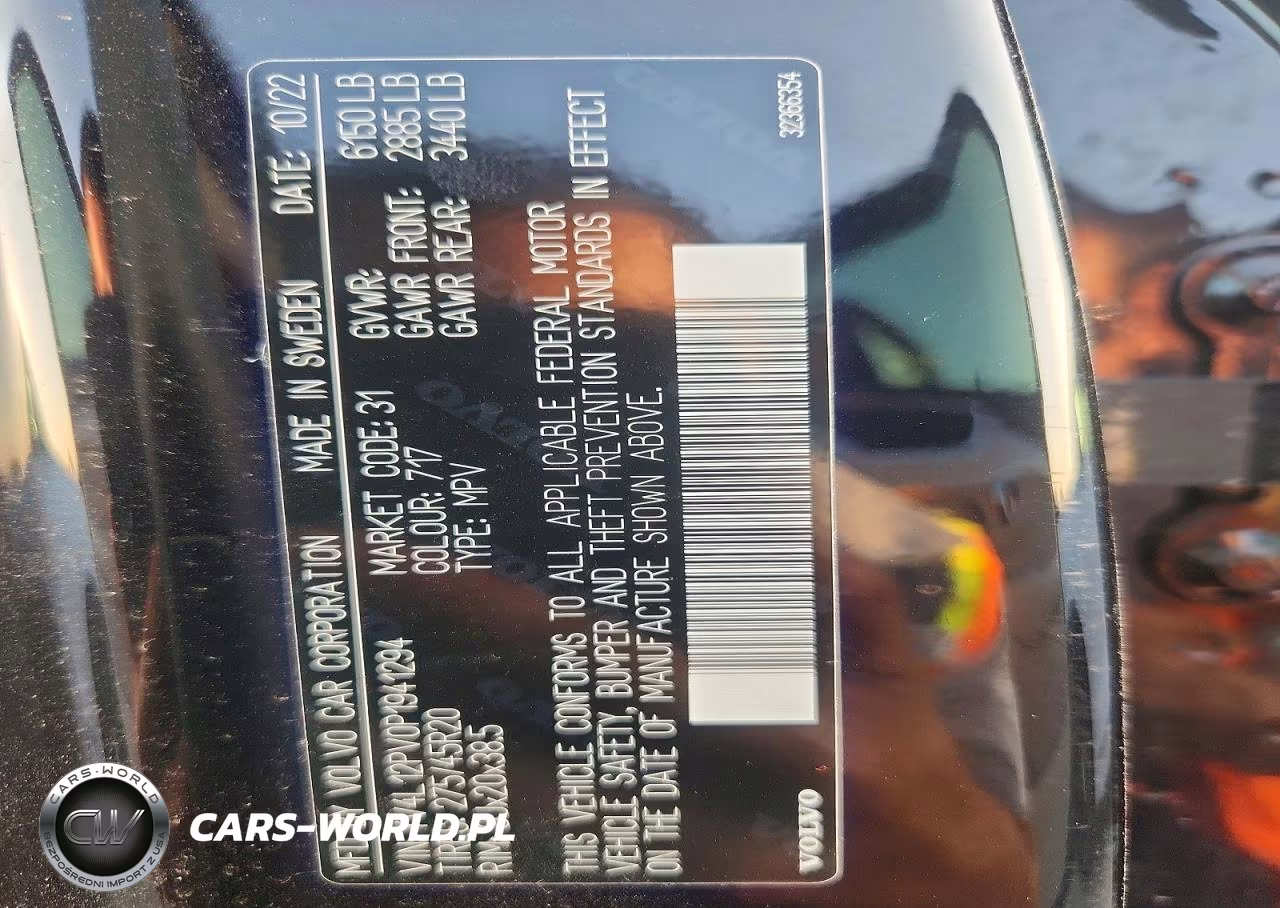 2023 Volvo Xc90 Core VIN:YV4L12PV0P1941294 - 14