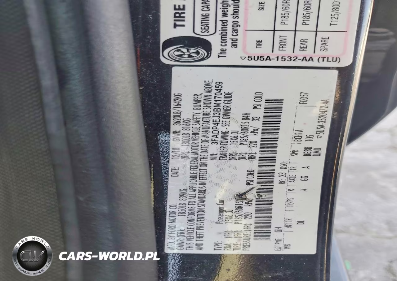 2011 Ford Fiesta Se VIN:3FADP4EJ3BM170459 - 12