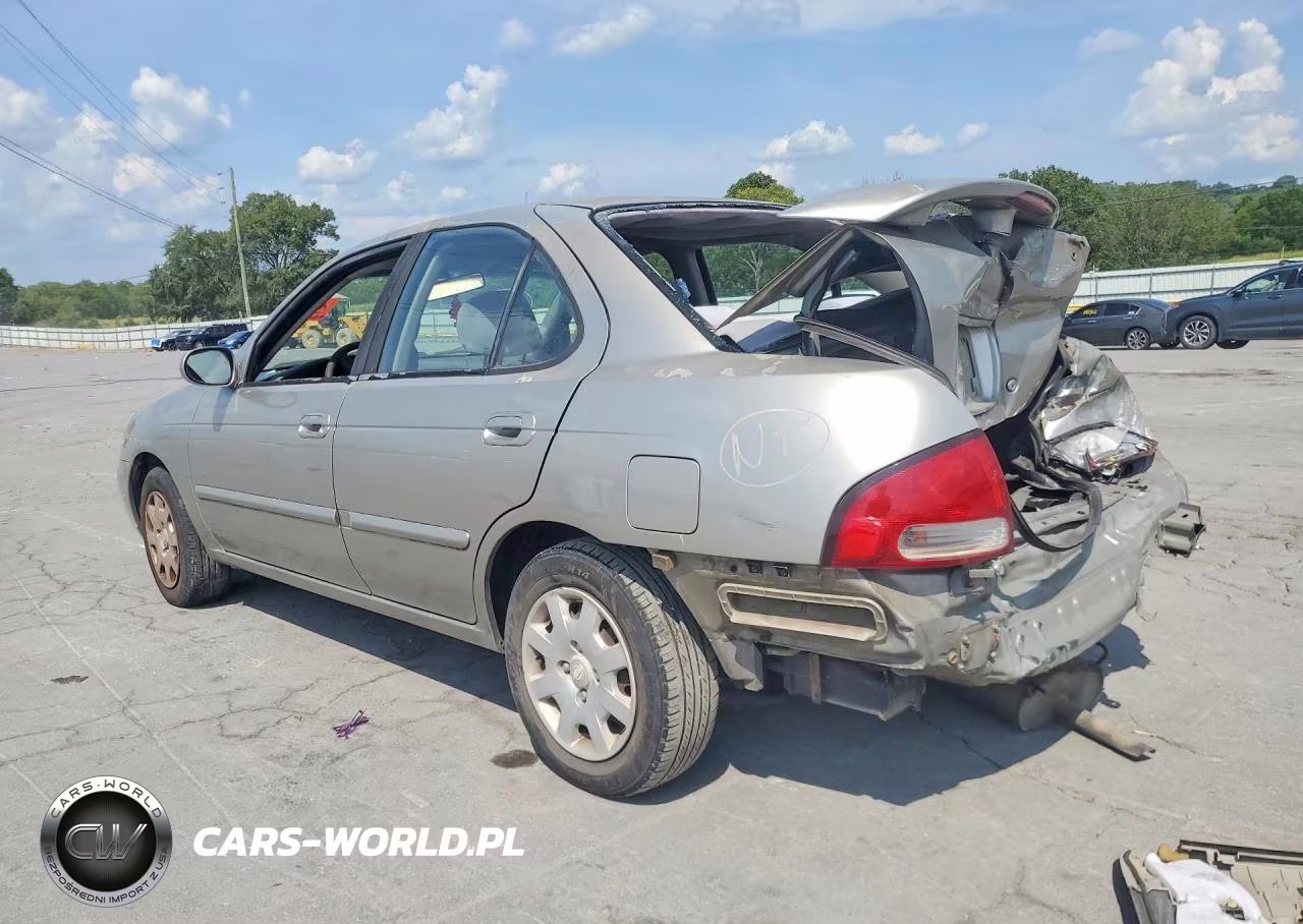 2001 Nissan Sentra Xe VIN:3N1CB51D21L425930 - 2