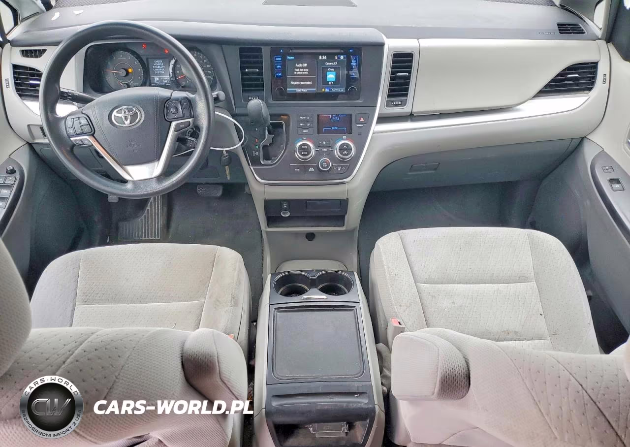 2015 Toyota Sienna Le VIN:5TDKK3DCXFS677393 - 8