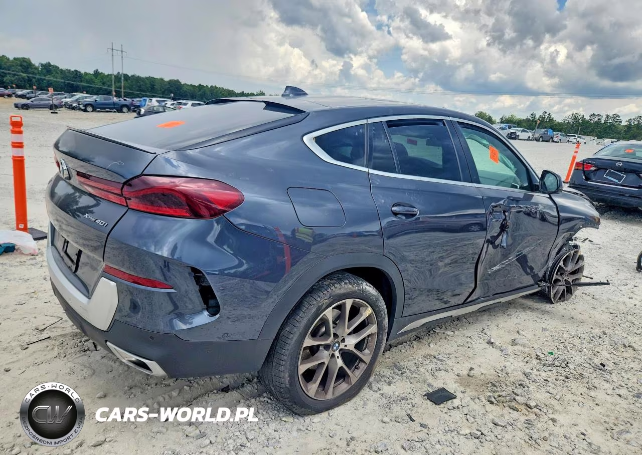 2021 BMW X6 xDrive40I VIN:5UXCY6C0XM9E61584 - 3