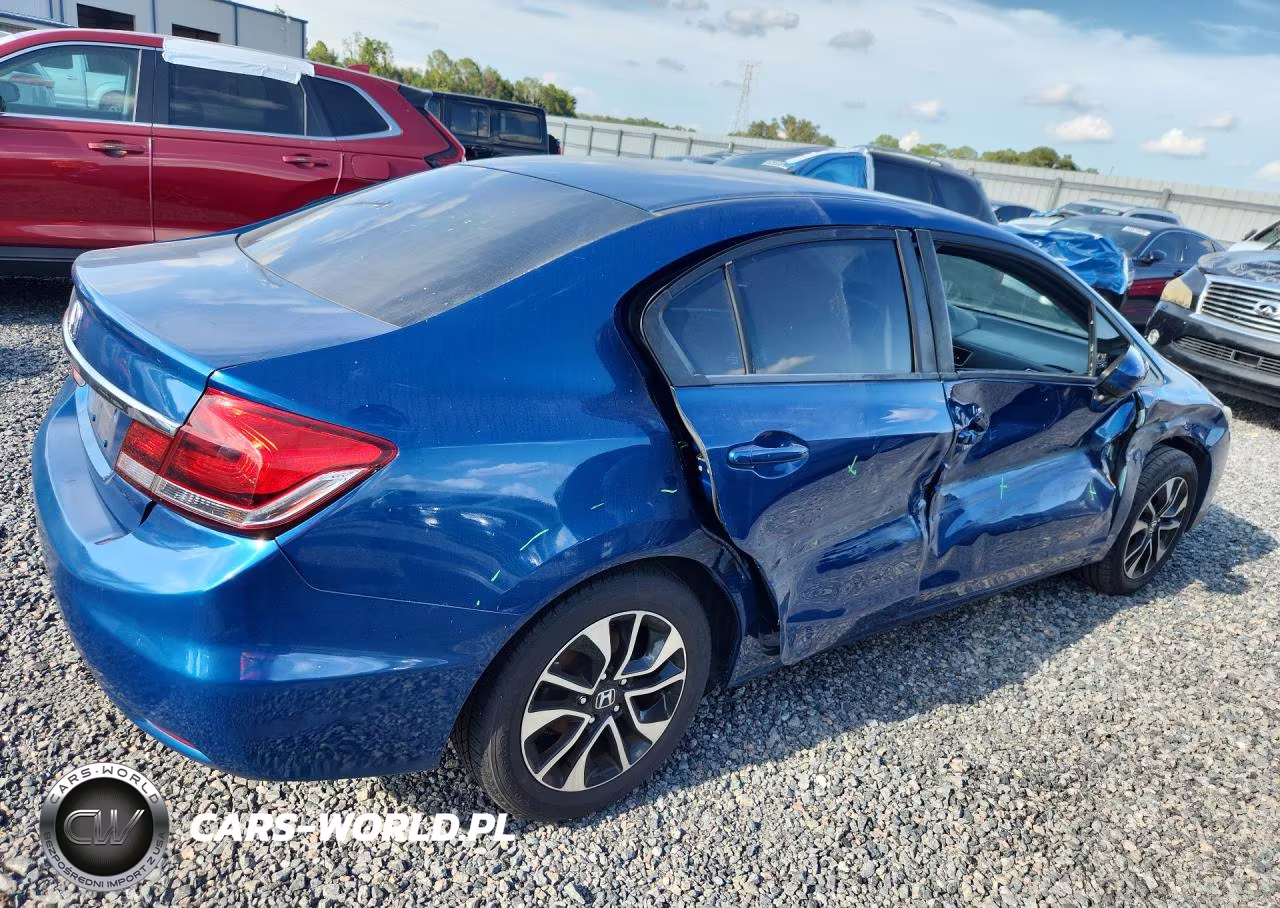 2014 Honda Civic Ex VIN:2HGFB2F81EH543472 - 3