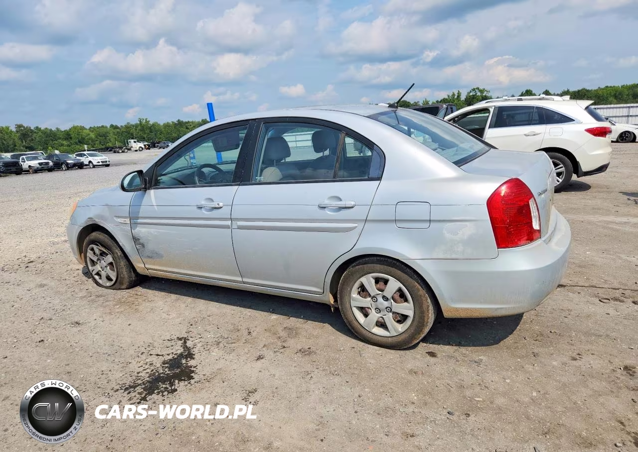 2007 Hyundai Accent Gls VIN:KMHCN46C77U119542 - 2