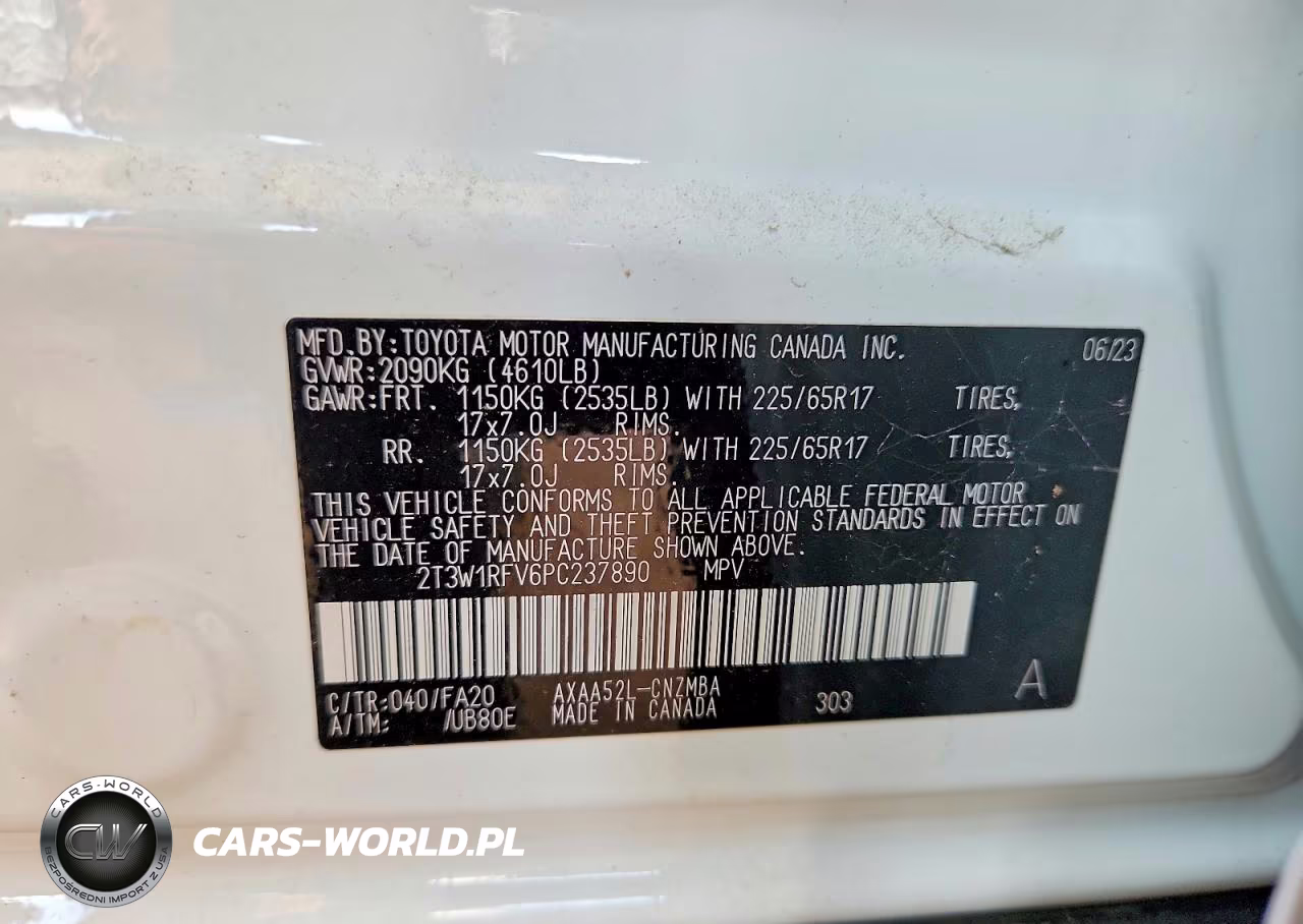 2023 Toyota Rav4 Xle VIN:2T3W1RFV6PC237890 - 14