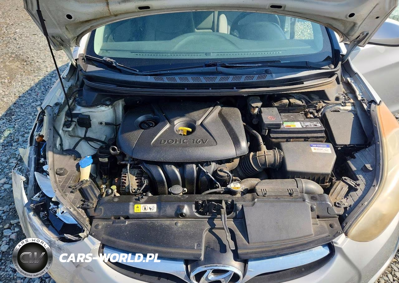 2012 Hyundai Elantra Gls VIN:KMHDH4AE1CU253669 - 11