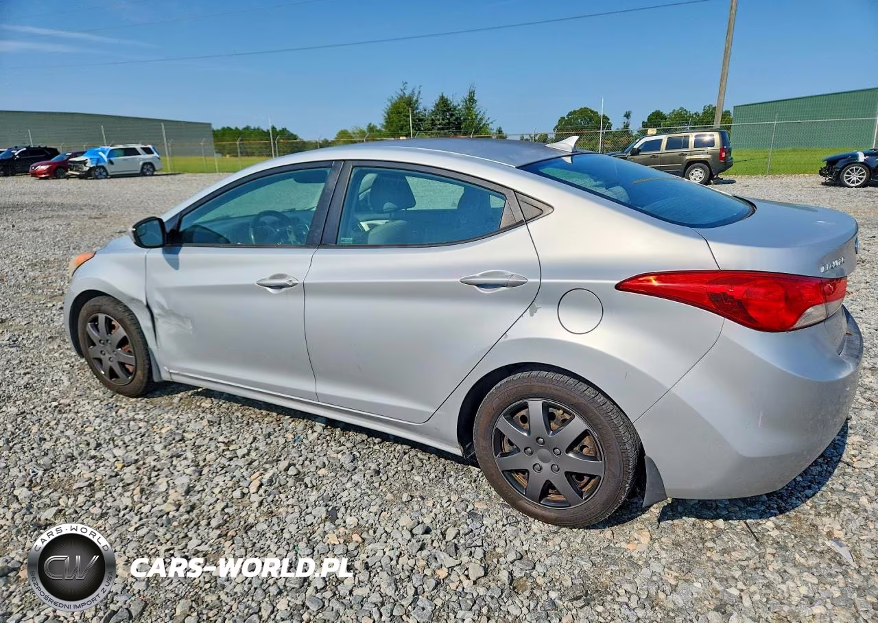 2012 Hyundai Elantra Gls VIN:KMHDH4AE1CU253669 - 2