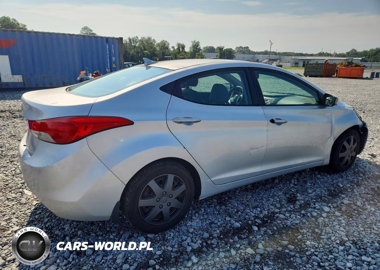 2012 Hyundai Elantra Gls VIN:KMHDH4AE1CU253669 - 3