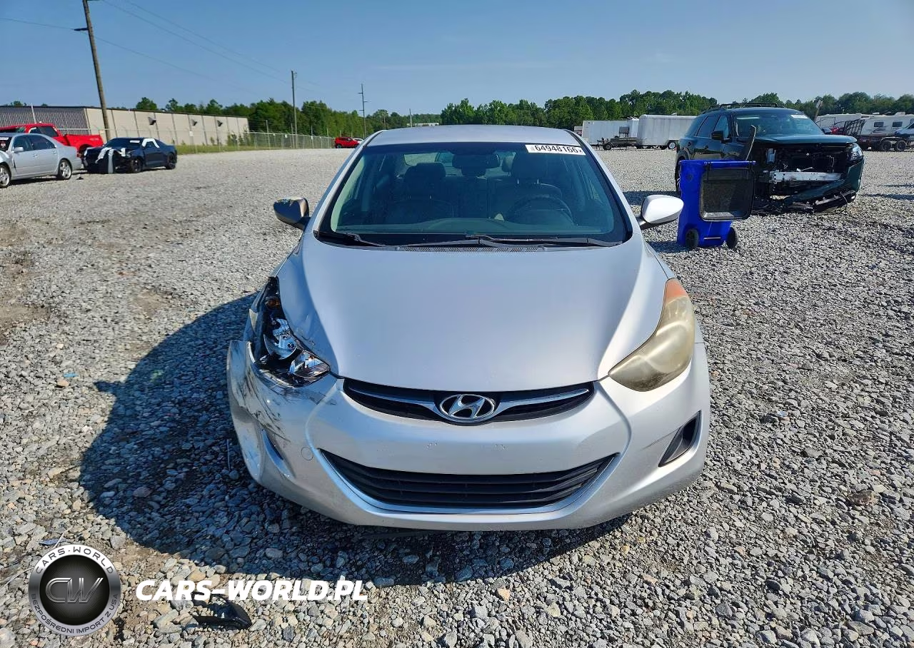 2012 Hyundai Elantra Gls VIN:KMHDH4AE1CU253669 - 5