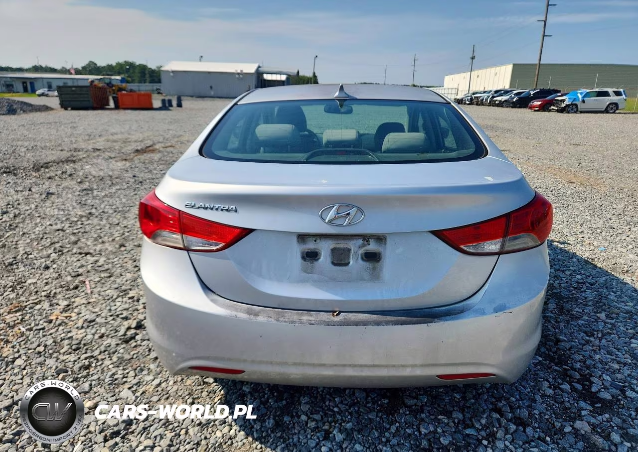 2012 Hyundai Elantra Gls VIN:KMHDH4AE1CU253669 - 6