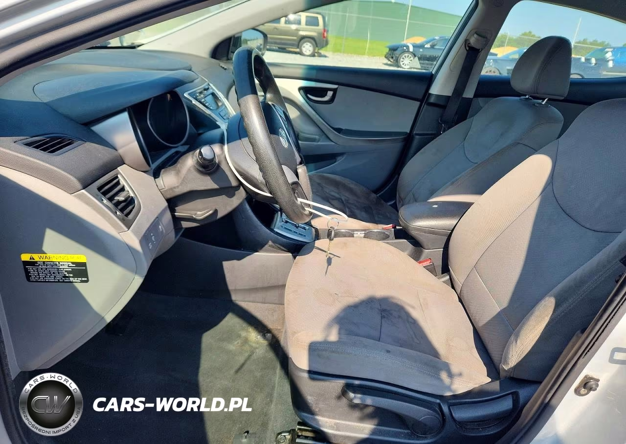 2012 Hyundai Elantra Gls VIN:KMHDH4AE1CU253669 - 7