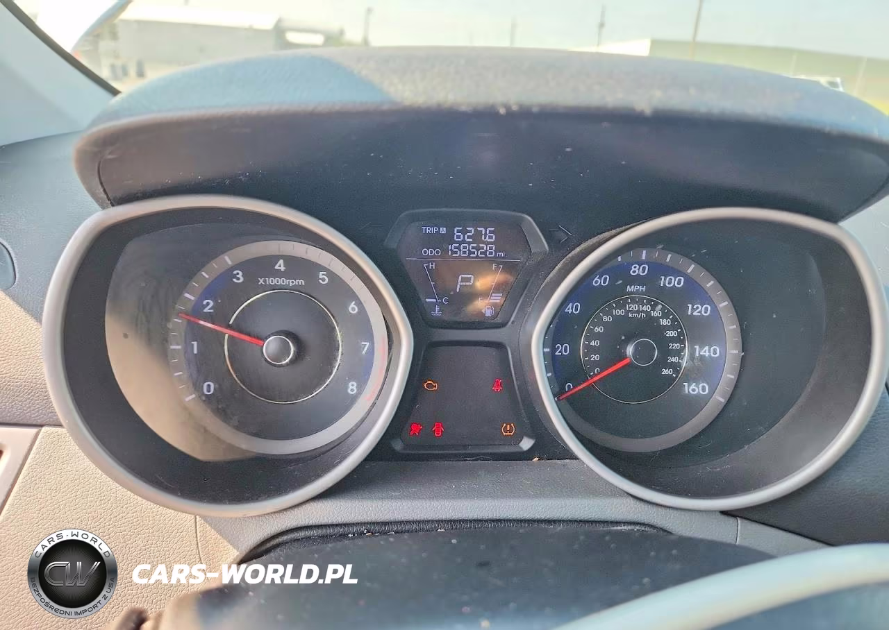 2012 Hyundai Elantra Gls VIN:KMHDH4AE1CU253669 - 9