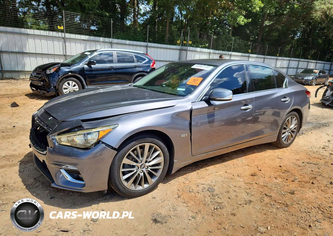 2018 Infiniti Q50 3.0T Luxe VIN:JN1EV7AP7JM592361 - 1
