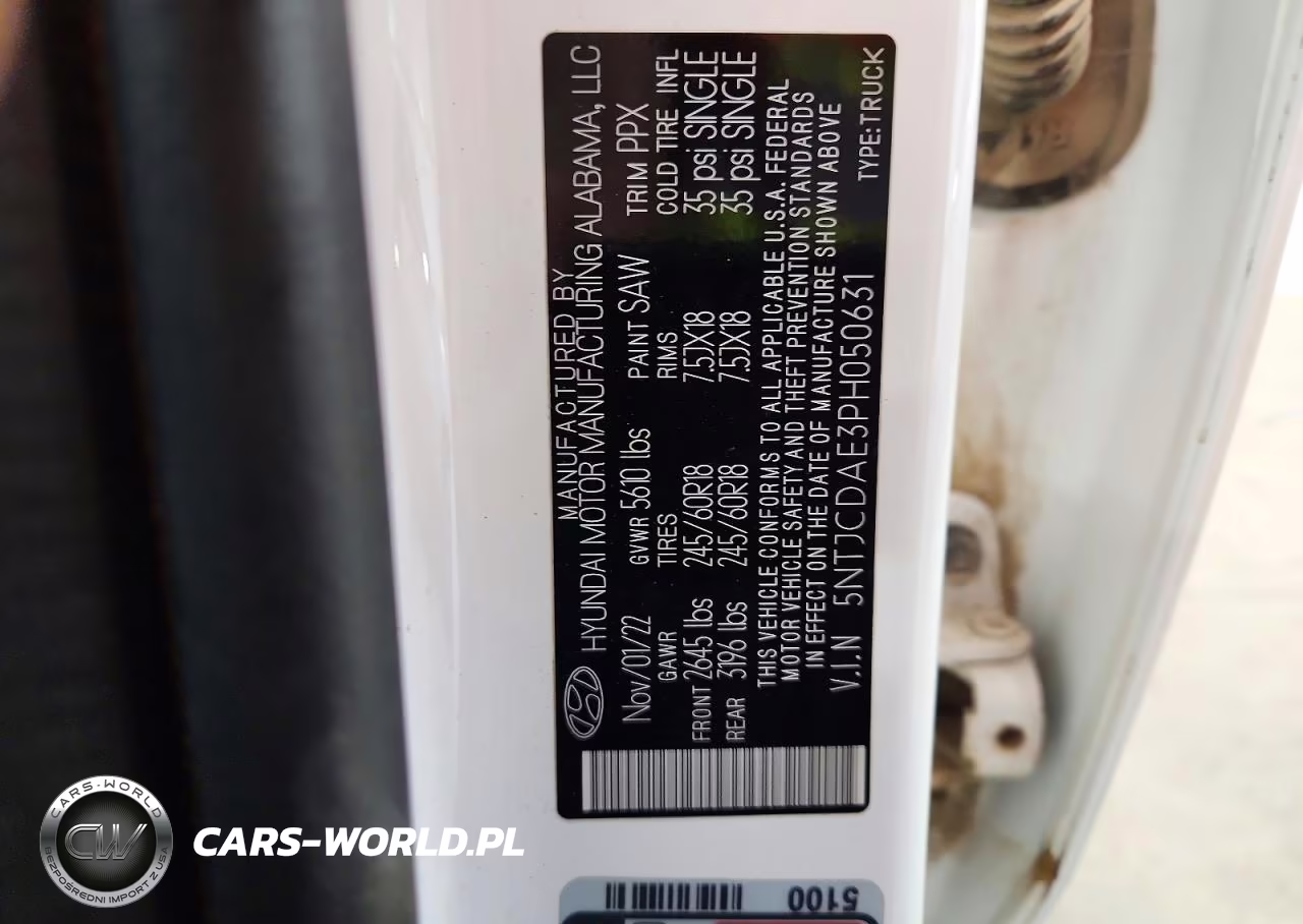 2023 Hyundai Santa Cruz Sel VIN:5NTJCDAE3PH050631 - 12