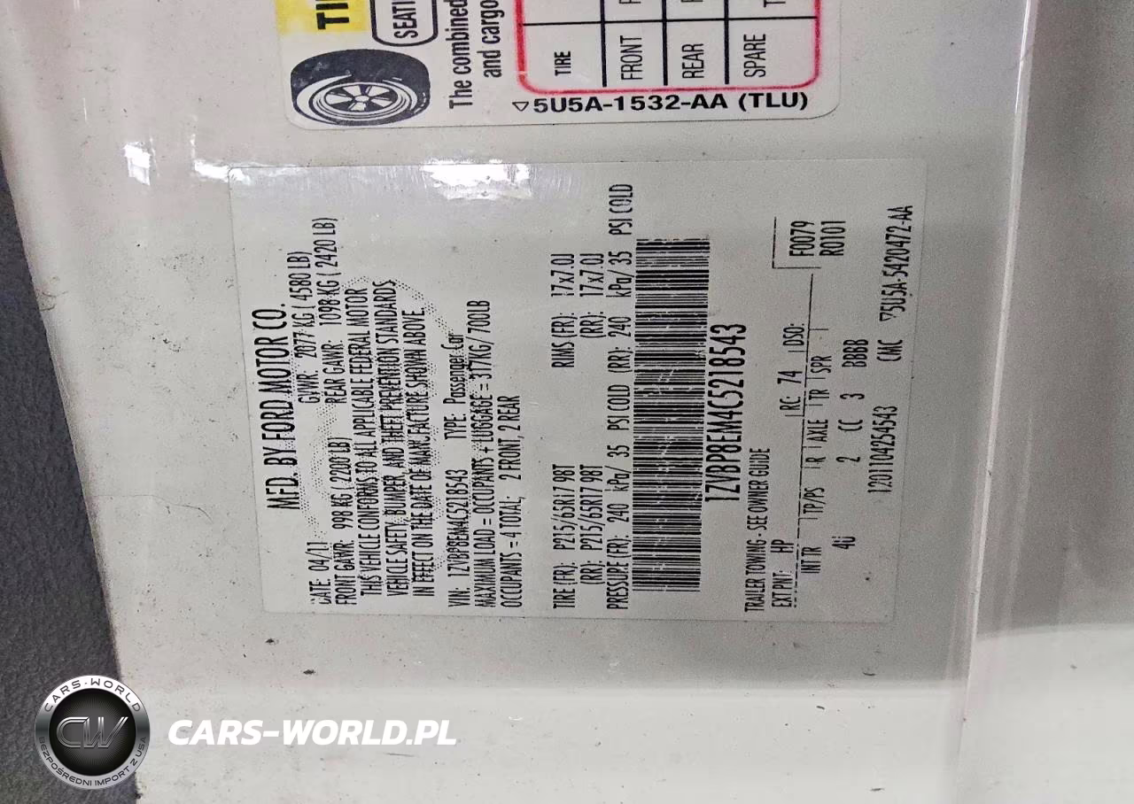 2012 Ford Mustang VIN:1ZVBP8EM4C5218543 - 12