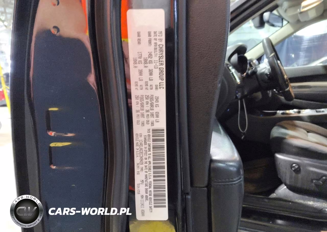 2014 Dodge Durango Sxt VIN:1C4RDJAG3EC349429 - 13